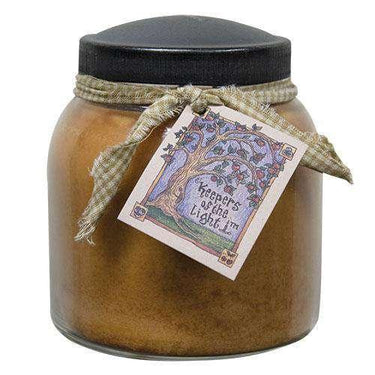 Caramel Crunch Papa Jar Candle, 34 oz - The Fox Decor